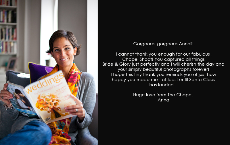 Happy clients - Anna "client-testimonial"