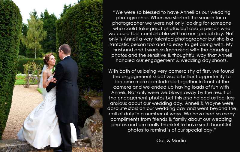 Happy clients - Gail "client-testimonial"