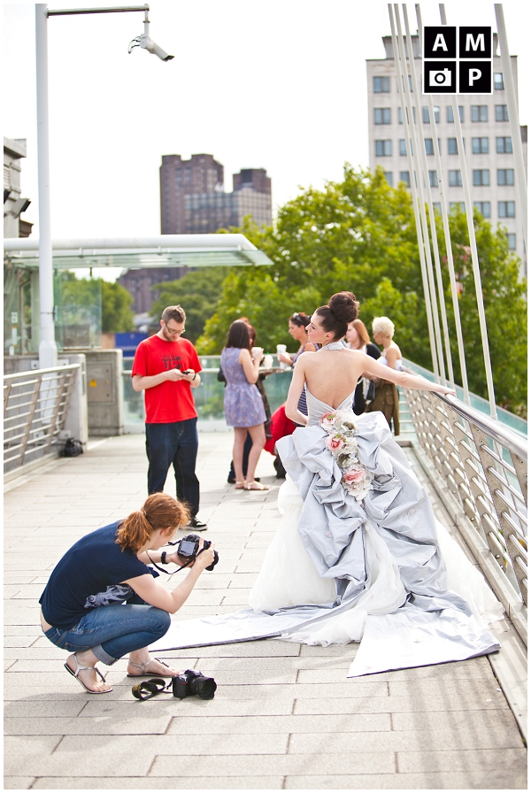 "Anneli Marinovich in London BRIDE Magazine Shoot"