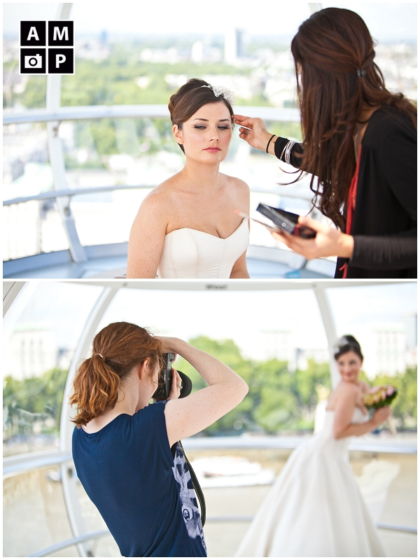 "Anneli Marinovich in London BRIDE Magazine Shoot"