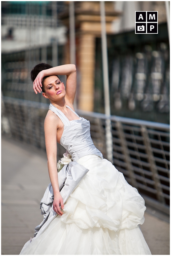 "Anneli Marinovich in London BRIDE Magazine Shoot"