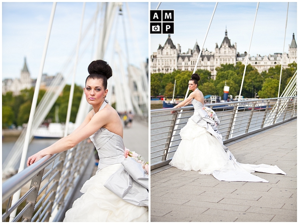 "Anneli Marinovich in London BRIDE Magazine Shoot"