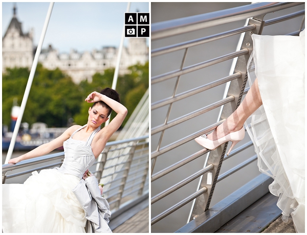 "Anneli Marinovich in London BRIDE Magazine Shoot"