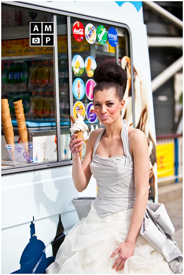 "Anneli Marinovich in London BRIDE Magazine Shoot"