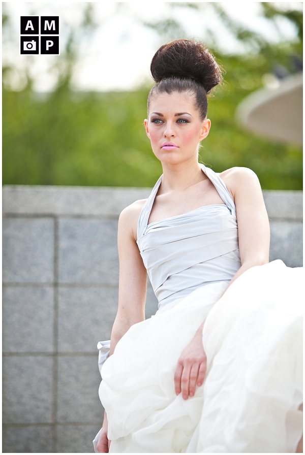 "Anneli Marinovich in London BRIDE Magazine Shoot"