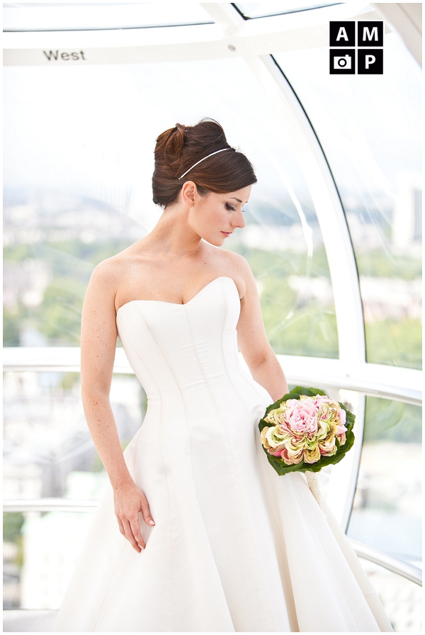 "Anneli Marinovich in London BRIDE Magazine Shoot"