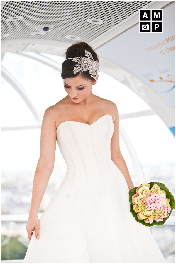 "Anneli Marinovich in London BRIDE Magazine Shoot"