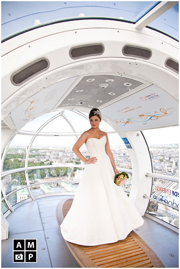 "Anneli Marinovich in London BRIDE Magazine Shoot"