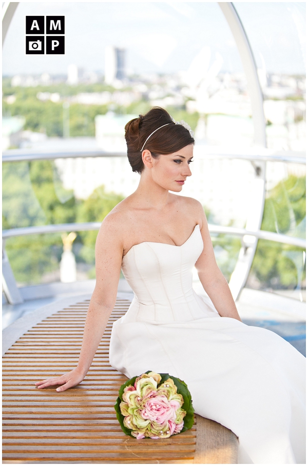 "Anneli Marinovich in London BRIDE Magazine Shoot"