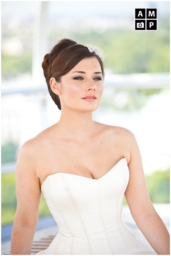"Anneli Marinovich in London BRIDE Magazine Shoot"