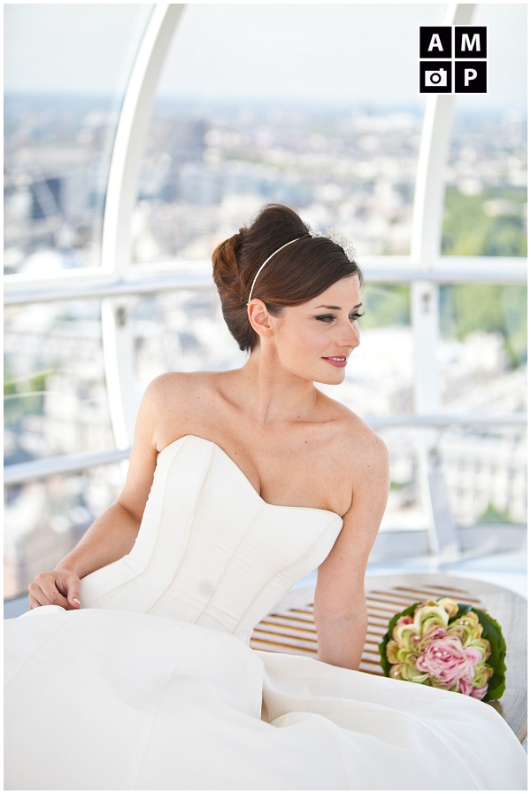 "Anneli Marinovich in London BRIDE Magazine Shoot"