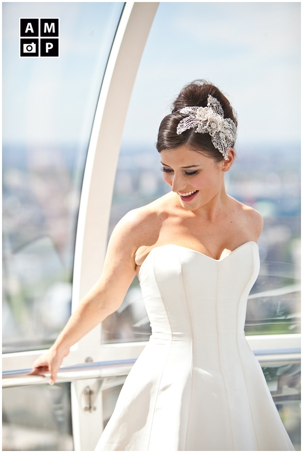 "Anneli Marinovich in London BRIDE Magazine Shoot"